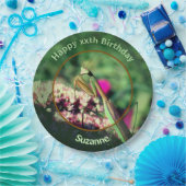 Praying Mantis Natuur Gepersonaliseerd Verjaardags Papieren Bordje (Feest)