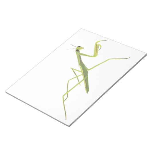 Praying Mantis Painting Notepad Notitieblok (Schuin)