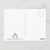 Praying Mantis Post Card Briefkaart (Achterkant)