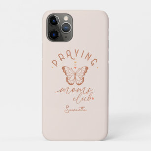 Praying Moms Club: Butterfly Boho  Design Case-Mate iPhone Case