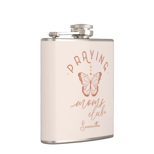 Praying Moms Club: Butterfly Boho  Design Heupfles (Rechts)