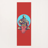 Praying Monk Yogamat (Achterkant)