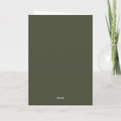 Praying Peace Greeting Card Feestdagen Kaart (Achterkant)