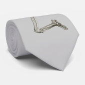 Praying Skeleton - Mannen Stropdas (Opgerold)