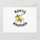 Prays Mantis Insect Lover Briefkaart (Voorkant)