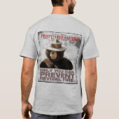 PRAYTHEREVOLUTIE Baseball T-shirt (Achterkant)