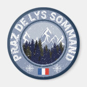 Praz De Lys Sommand Ski Station Magneet (Voorkant)