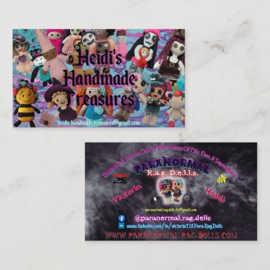 PRD HHT VISITEKAARTJE (Voorkant / Achterkant)