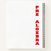 pre-algebra notitieboek (Achterkant)