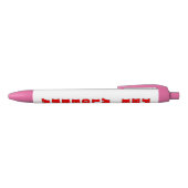 pre-algebra zwarte inkt pen (Bovenkant)