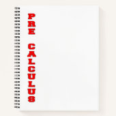 Pre-calculus Notitieboek (Voorkant)