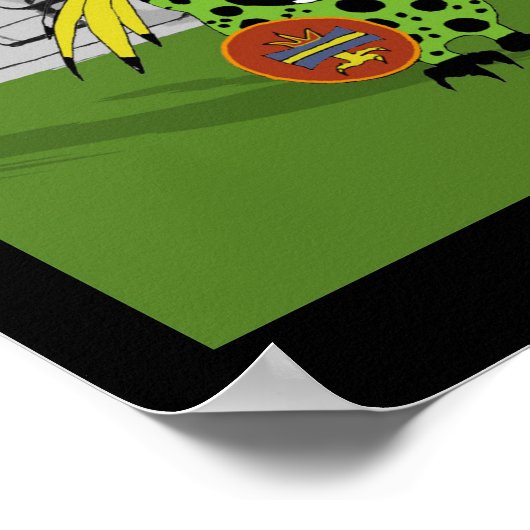 Pre-Columbiaanse egel Poster (Hoek)