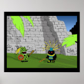 Pre-Columbiaanse egel Poster (Voorkant)