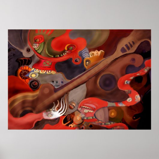 Pre-columbinos pop poster (Voorkant)