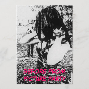 Pre Dance Afbeelding Party Kaart