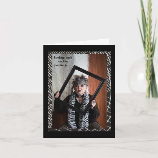 Pre- en Post Pandemic look Kaart (Voorkant)