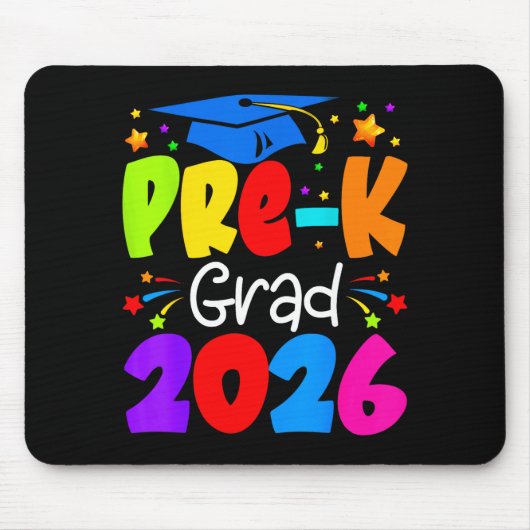 Pre Grad 2026 Kleuterschool Afsluiting Ontwerp Muismat (Voorkant)