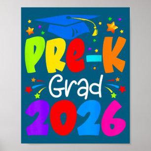 Pre Grad 2026 Kleuterschool Afstudeer Illustratie Poster