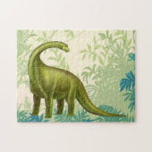 Pre-Histori Brachiosaurus Dinosaur Puzzle Legpuzzel (Horizontaal)