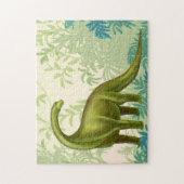 Pre-Histori Brachiosaurus Dinosaur Puzzle Legpuzzel (Verticaal)