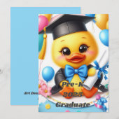 Pre-K 2025 Afgestudeerde Stijl 2 Kaart (Voorkant / Achterkant)