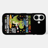 Pre K afgestudeerde kleuterschool Dinosaur T Rex Case-Mate iPhone Case (Achterkant (horizontaal))