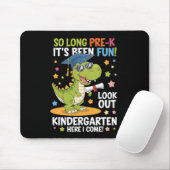 Pre K afgestudeerde kleuterschool Dinosaur T Rex Muismat (Met muis)