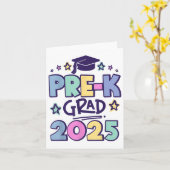 Pre-k Afstudeerder 2025 Preschool Afstuderen 2025 Kaart (Gele Bloem)