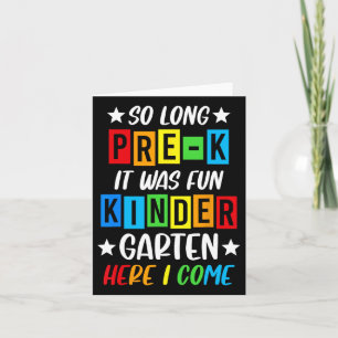 Pre-k Afstudeerder 2025 Voorschoolse Afstuderen 20 Kaart