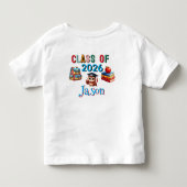 Pre K Afstudeerders 2026 Kinder Shirts (Achterkant)