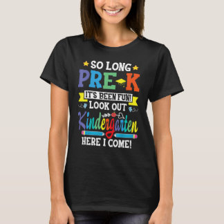 Pre-k Afstuderen 2023 So Long Pre-k Kindergarten H T-shirt
