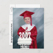 Pre-K-Afstuderen Aankondigingskaart (Voorkant / Achterkant)