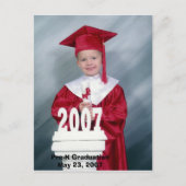 Pre-K-Afstuderen Aankondigingskaart (Voorkant)