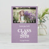 Pre-K Afstuderen Eenvoudige textuur van de Foto Ma (Staand voorkant)