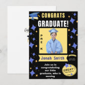 PRE-K AFSTUDEREN FOTOAANKONDIGING 2025 KAART (Voorkant / Achterkant)