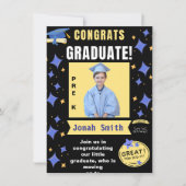 PRE-K AFSTUDEREN FOTOAANKONDIGING 2025 KAART (Voorkant)