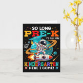 Pre-k Afstuderen Funny Preschool Afstuderen Boys G Kaart (Gele Bloem)