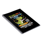 Pre K Afstuderen kleuterschool dinosaurus T Rex Notitieboek (Rechterzijde)