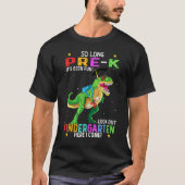 PRE-K Afstuderen PRE K Afstuderen 2024 Dinosaurus  T-shirt (Voorkant)
