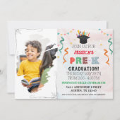 Pre k Afstuderen uitnodiging (Voorkant)