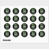 Pre-k Complete Gaming Kleding 1 Ronde Sticker (Vel)