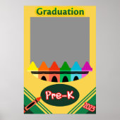 Pre-K Crayola foto lijst Poster (Voorkant)