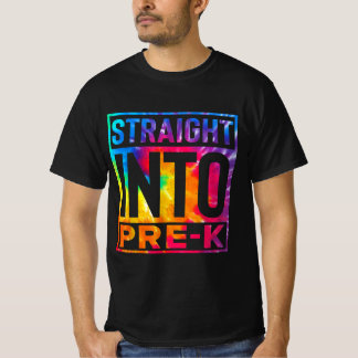 Pre-K Eerste Dag van de School Terug naar Jongens T-shirt