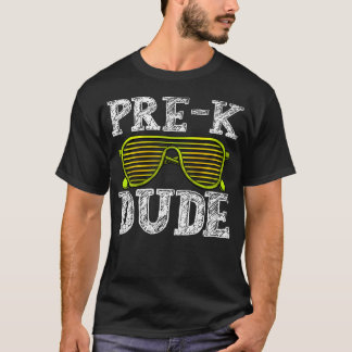 Pre-K Kerel Pre-K Terug naar School Voor T-shirt