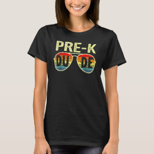 Pre-K Kerel terug naar school eerste schooldag T-shirt