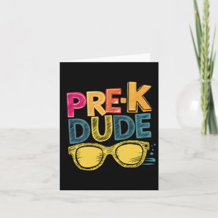 Pre-k Kerel terug naar school shirts eerste dag va Kaart