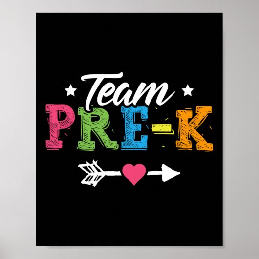 Pre-K kleuter leerling terug naar school Poster (Voorkant)