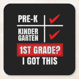 PRE-K KLEUTERSCHOOL 1E KLAS? IK HEB DIT KARTONNEN ONDERZETTERS