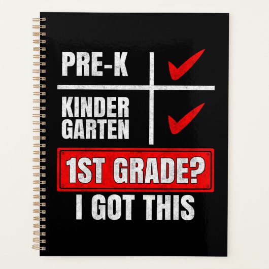 PRE-K KLEUTERSCHOOL 1E LEERJAAR? IK KAN HET! PLANNER (Voorkant)