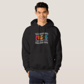 Pre K leraar grappig gelukkige eerste schooldag te Hoodie (Voorkant volledig)